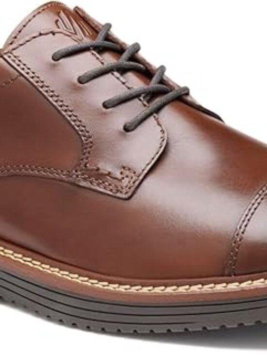 Johnston & Murphy Men\'s Hodges Cap Toe Full Grain Leather Lace Up Dress Oxfords main image 6